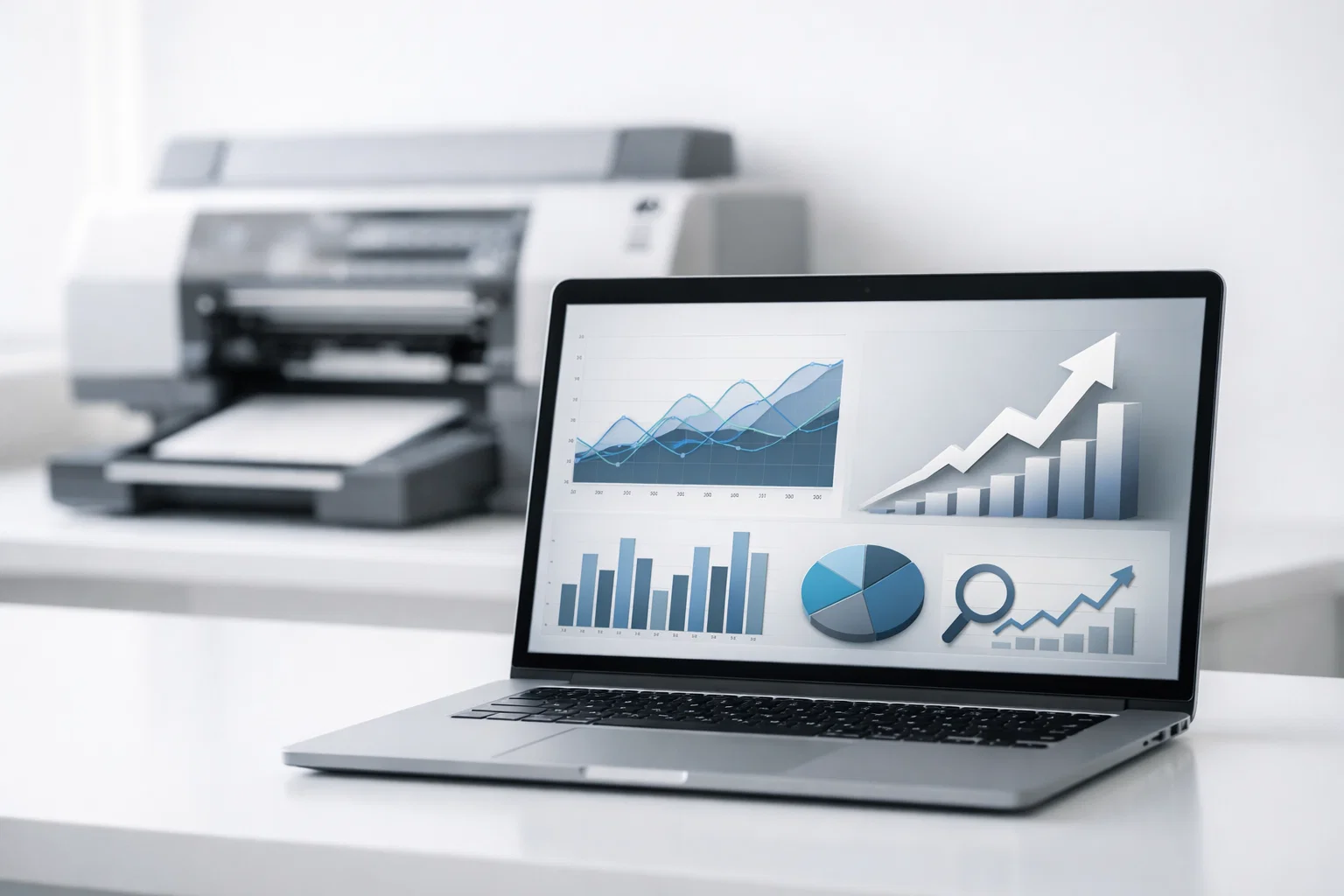 DTF printing brand using SEO and digital marketing analytics in 2026