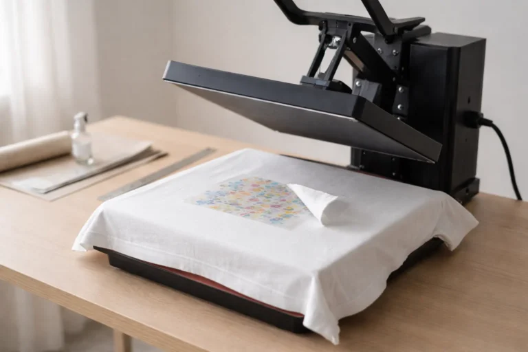 DTF transfer peeling after heat pressing on a garment