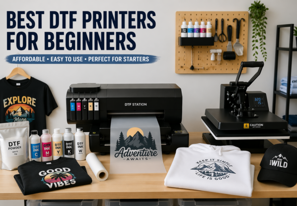 Best DTF printers for beginners setup for small apparel business