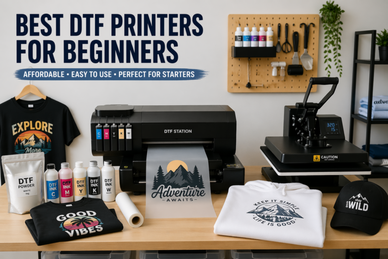Best DTF printers for beginners setup for small apparel business